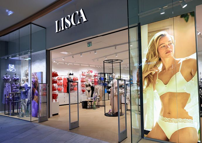 Renovated Lisca store in Europark Maribor