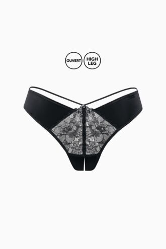 »Destiny« Open High Leg Brazilian Briefs