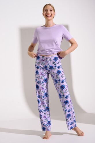 »Flowers« Pyjama top and bottoms